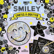 Smiley Cartes à gratter brillantes. Avec 8 cartes, 1 bâtonnet - SMILEYWORLD/VARONE