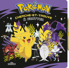 Pokémon, cherche-et-trouve à gratter. Avec un bâtonnet - THE POKEMON COMPANY