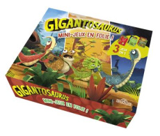 Gigantosaurus. Mini-jeux en folie ! 3 jeux en 1 - Meyer Aurore