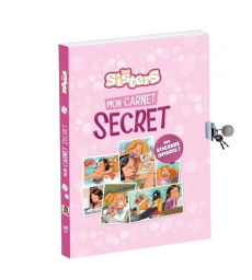 Mon carnet secret Les Sisters. Avec des stickers offerts ! - BAMBOO EDITION