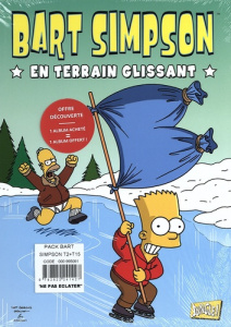 Bart Simpson : Pack 2 volumes : Tome 2, En terrain glissant ; Tome 15, Maître du désordre - Groening Matt