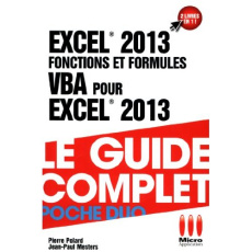 Excel 2013 fonctions et formules et VBA pour Excel 2013 - Polard Pierre ; Mesters Jean-Paul