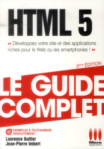 HTML 5. 2e édition - Guitier Laurence ; Imbert Jean-Pierre