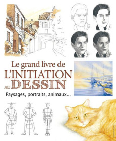 Le grand livre de l?initiation au dessin. Paysages, portraits, animaux... - BROZINSKA ANASTAS.