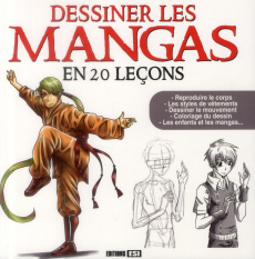 Dessiner les mangas en 20 leçons - BROZINSKA ANASTAS.