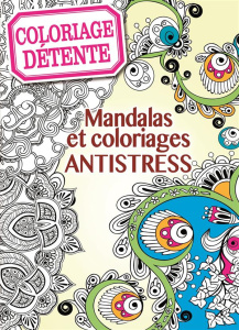Coloriage antistress et créatif, mandala - Vercoutere Julie