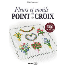 Fleurs et motifs au point de croix - Roquemont Brigitte