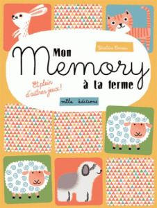 Je dessine, colorie, je joue ! Mon memory à la ferme - Cosneau Géraldine