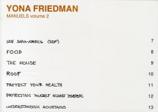 Manuels. Tome 1 - Friedman Yona