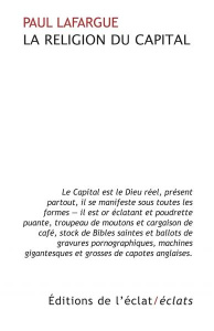 La religion du capital - Lafargue Paul ; Valensi Michel
