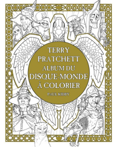 Terry Pratchett. Album du disque-monde à colorier - Kidby Paul ; Pratchett Terry ; Couton Patrick