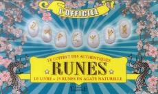 Le coffret des authentiques Runes. Livre 25 runes en agate naturelle - Liévin Bruno