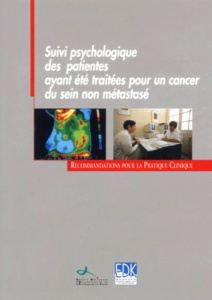 Suivi psychologique des patientes ayant été traitées pour un cancer du sein non métastasé - AGENCE NATIONALE D'A