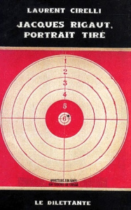 Jacques Rigaut. Portrait tiré - Cirelli Laurent