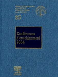Conférences d'enseignement 2004 - Duparc Jacques
