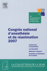Congrès national d'anesthésie et de réanimation 2007 - SOCIETE FRANCAISE D'