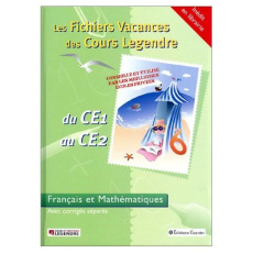 Les fichiers vacances du CE1 au CE2 Français et mathématiques. Avec corrigés séparés