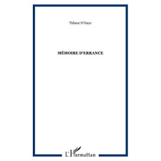 Mémoire d'errance - N'Diaye Tidiane