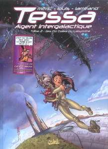 Tessa, agent intergalactique Tome 2 : Les dix dalles du labyrinthe - Mitric Nicolas