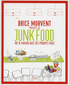 Brice Morvent présente sa junk food. 100% maison avec des produits frais - Morvent Brice ; Ranck Juliette