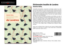 Dictionnaire insolite de Londres - Palfrey Valentine