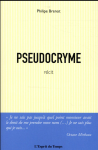 Pseudocryme - Brenot Philippe