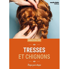 Tresses et chignons. Avec 1 livre, 1 peigne, des élastiques épais, des élastiques fins, 1 hairstick, - Peuple Alice