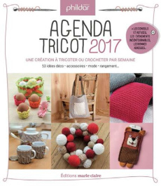 Agenda tricot. Une création à tricoter ou à crocheter par semaine - 53 idées déco, accessoires, mode - PHILDAR