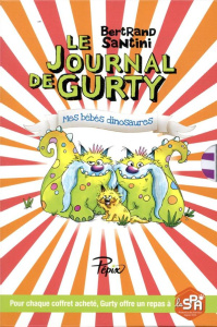 Le journal de Gurty : Coffret en 2 volumes. Tome 5, Vacances chez Tête de fesses ; Tome 6, Mes bébés - Santini Bertrand