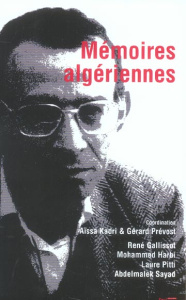 Mémoires algériennes - KADRI A