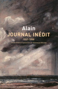 Journal inédit 1937-1950 - ALAIN