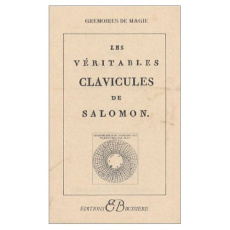 Les véritables clavicules de Salomon - ANONYME