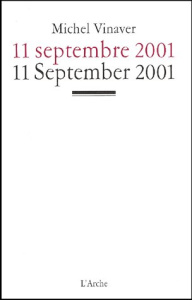 11 septembre 2001. Edition bilingue français-anglais - Vinaver Michel