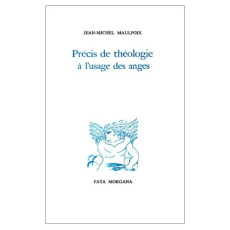 PRECIS DE THEOLOGIE A L'USAGE DES ANGES - Maulpoix Jean-Michel