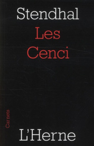 Les Cenci - STENDHAL