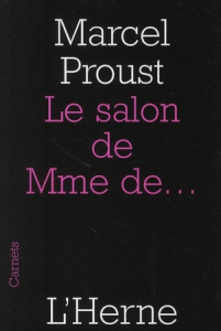 Le salon de Mme de... - Proust Marcel