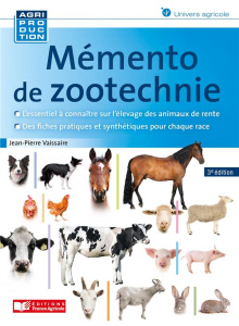 Mémento de zootechnie. 3e édition - Vaissaire Jean-Pierre