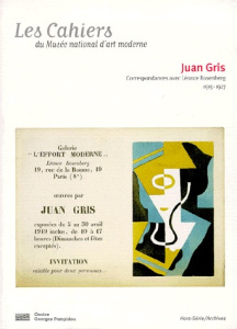 JUAN GRIS. Correspondances avec Léonce Rosenberg, 1915-1927 - Gris Juan ; Rosenberg Léonce