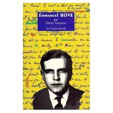 EMMANUEL BOVE. Carnets d'une fugue - Nahmias David