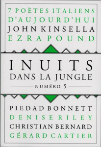 Inuits dans la jungle N° 5 : Sept poètes italiens d'aujourd'hui - Portante Jean