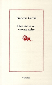 Bleu ciel et or, cravate noire - Garcia François