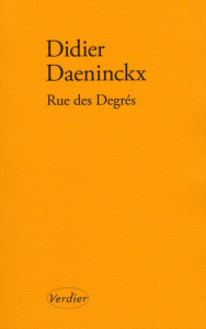 Rue des Degrés - Daeninckx Didier