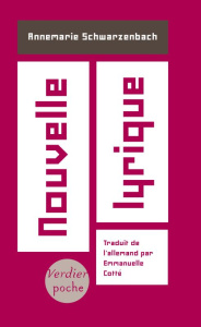 Nouvelle lyrique - Schwarzenbach Annemarie ; Cotté Emmanuelle ; Masso