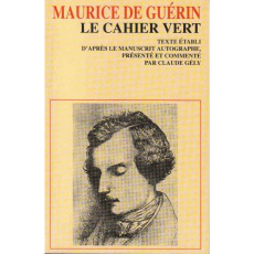 Le cahier vert - Guérin Maurice de