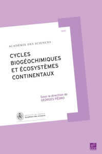 CYCLES BIOGEOCHIMIQUES - DERCOURT J