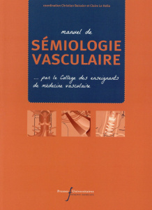 Manuel de sémiologie vasculaire - BOISSIER/LE HELLO