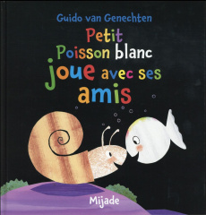 Petit poisson blanc joue avec ses amis - Van Genechten Guido