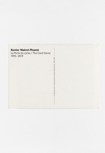 La partie de cartes. Edition bilingue français-anglais - Noiret-Thomé Xavier