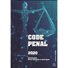Code pénal 2020 - Delroisse Pierre;Neefs Axel