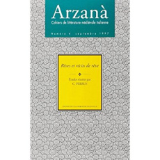 ARZANA. CAHIERS DE LITTERATURE MEDIEVALE ITALIENNE, NO 04/SEPT. 1997. - PERRUS CLAUDE